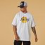 NEW ERA Camiseta NBA Los Ángeles Lakers Mesh Chest Logo Oversize White